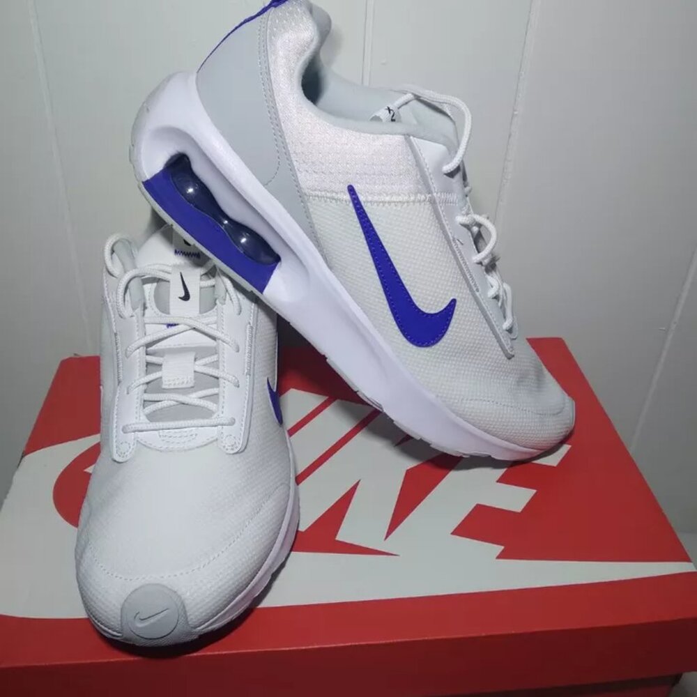 Nike Women s 11.0 Air Max Interlock Lite White Lapis DV5695-101- NEW w/Box